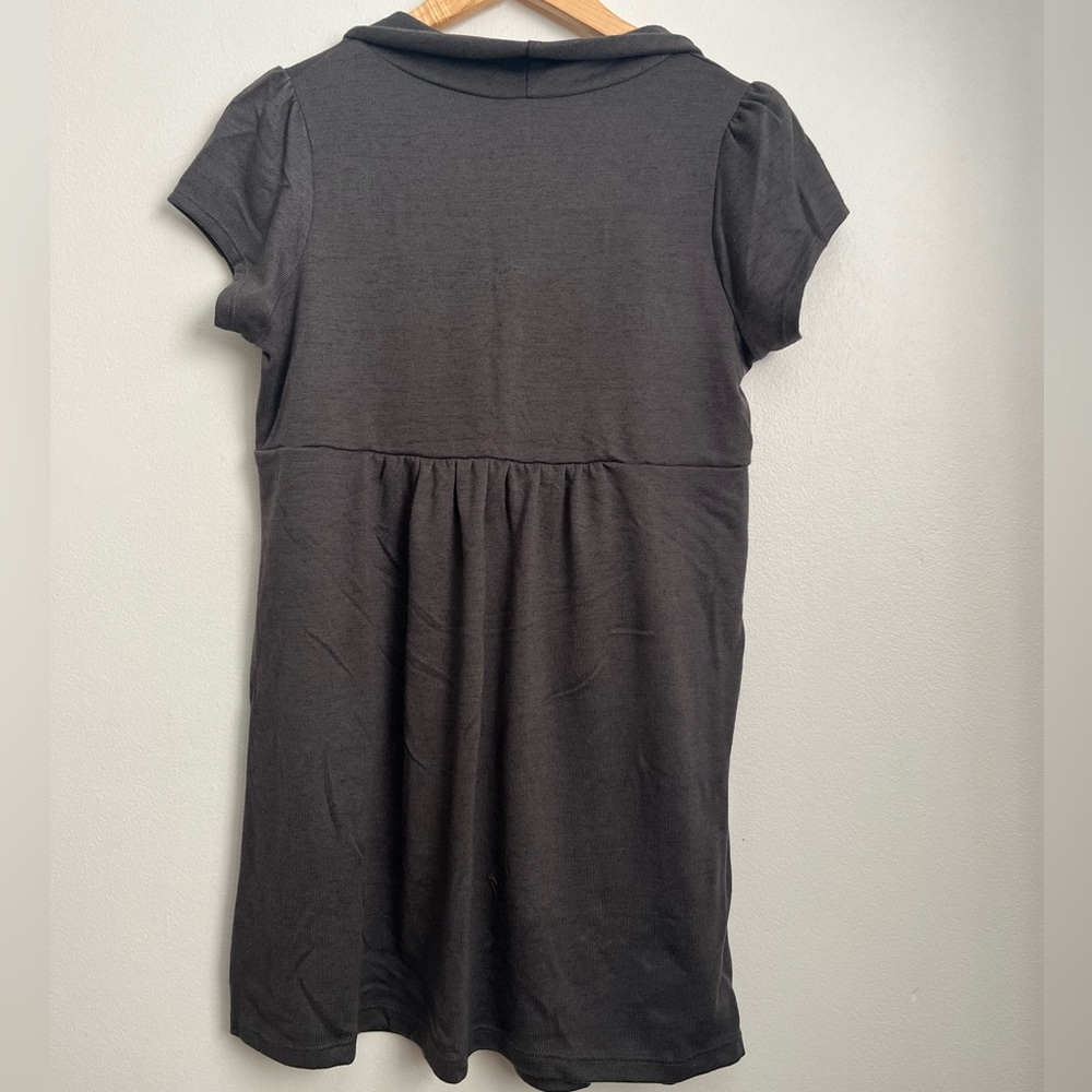 Three Seasons Maternity Charcoal Dress - Picture 8 of 12